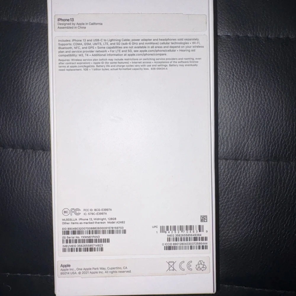Apple Smartphone in Sleek Gray
